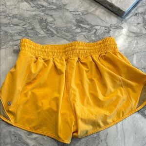 lululemon athletica Women's Orange Athletic Shorts